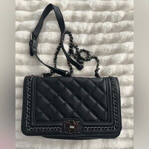 Badgley Mischka NBM Quilted Crossbody Purse